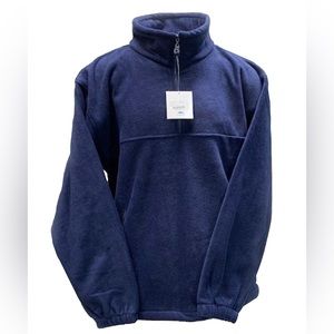 Tri-Mountain Viking 7550 Panda Fleece 1/4 Zip Pullover Navy/Navy
